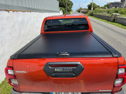 SsangYong Musso Long Bed 2020- Interceptor Manual Roller Shutter in Black